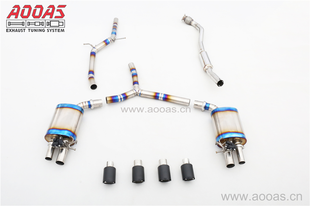 Audi A4L B8 Titanium / Valvetronic Catback System